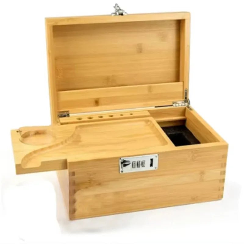 Bamboo storage box PIROT AUREA LINE -