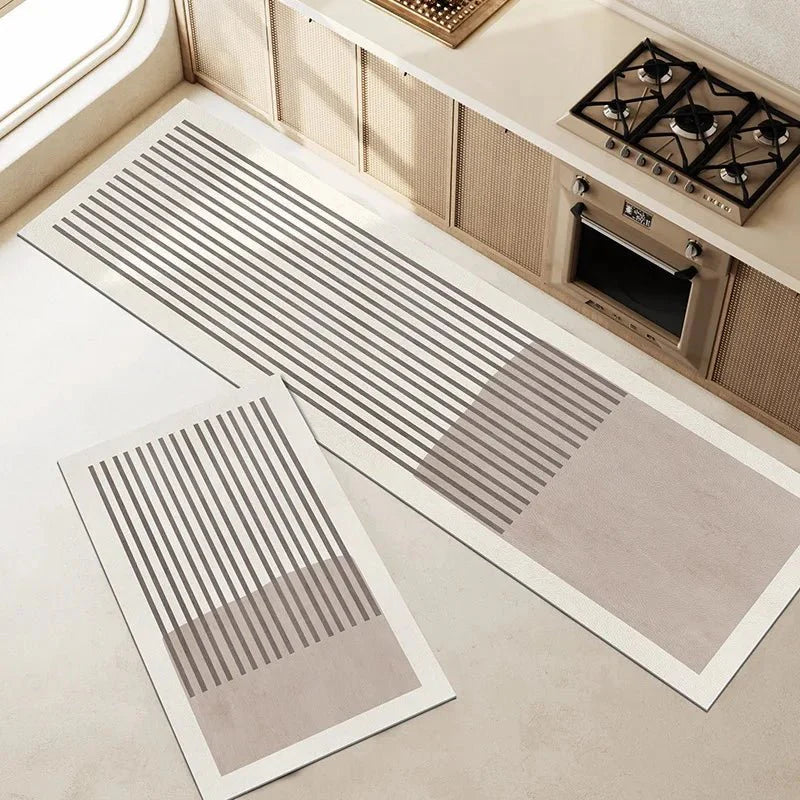 CIRTELL™ Kitchen Rug – Non - Slip Washable Mat for Floor Protection -