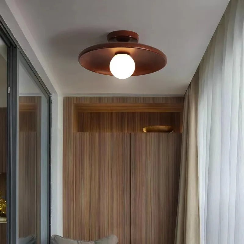 CITO™ Wood Ceiling Lamp – Nordic Flush Mount Light Fixture -
