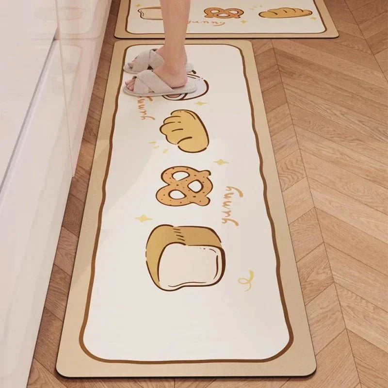 DONNY™ Absorbent Floor Mat – Soft Anti - Slip Rug -