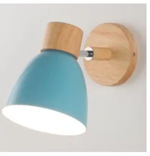 EUTER™ Wood Wall Lamp – Nordic Sconce Light with Pull Switch -