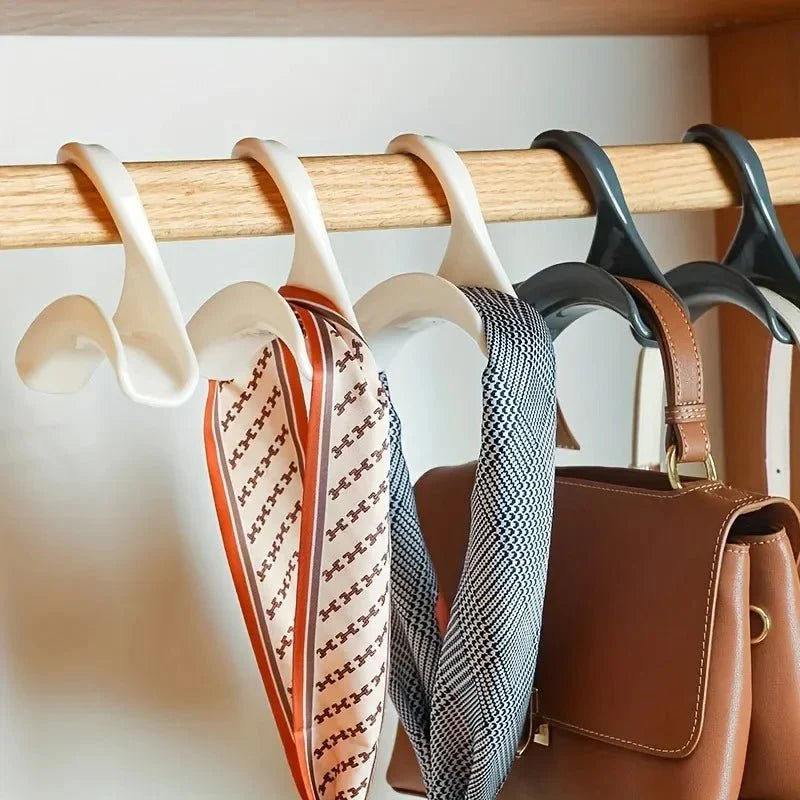 LASIN™ Clothes Hangers – Non - Slip Multipurpose Set of 10 -