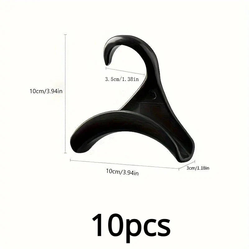 LASIN™ Clothes Hangers – Non - Slip Multipurpose Set of 10 -
