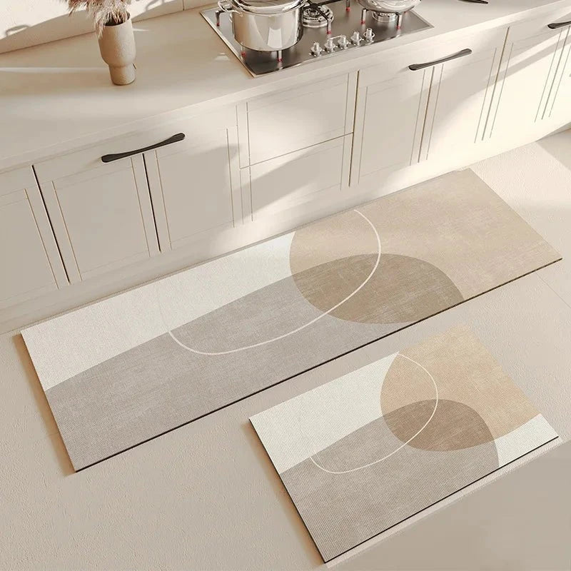 MEUL™ Floor Mat – Diatomite Quick - Dry Mat for Bathroom or Kitchen -