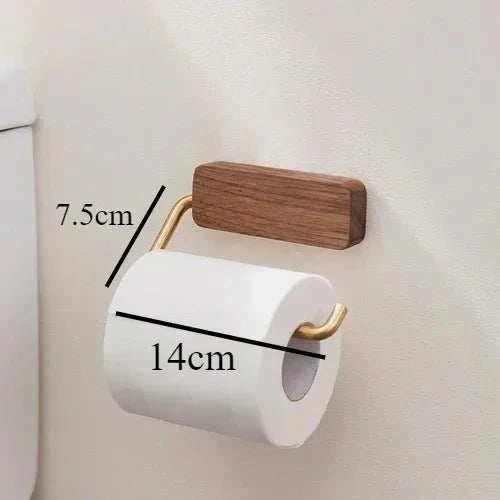 NKOT™ Toilet Paper Holder – Wall - Mounted Modern Dispenser -