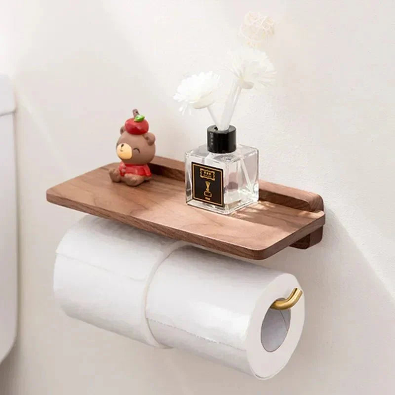 NKOT™ Toilet Paper Holder – Wall - Mounted Modern Dispenser -