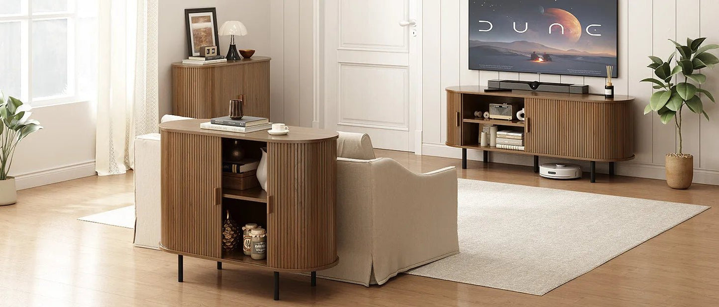 NUBA™ curved sideboard -