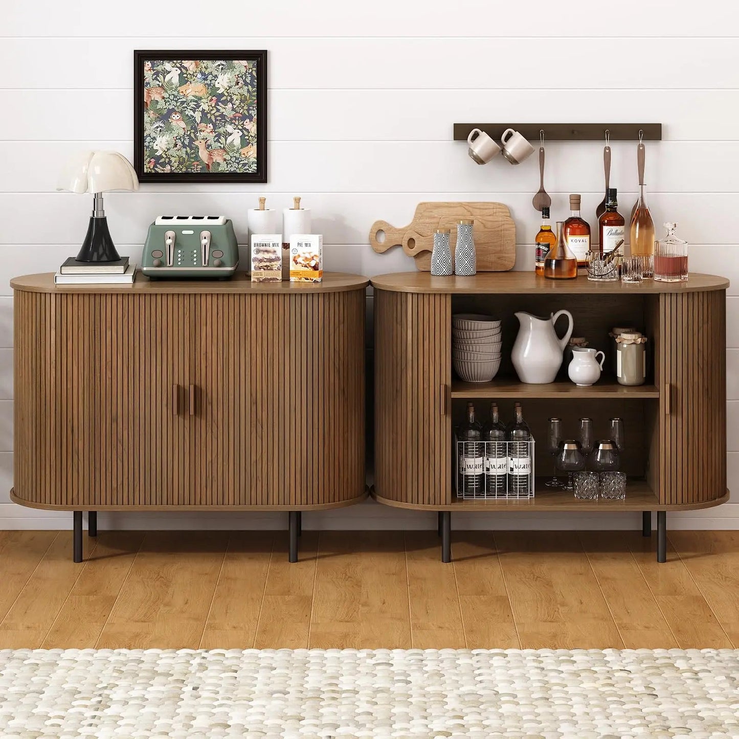 NUBA™ curved sideboard -