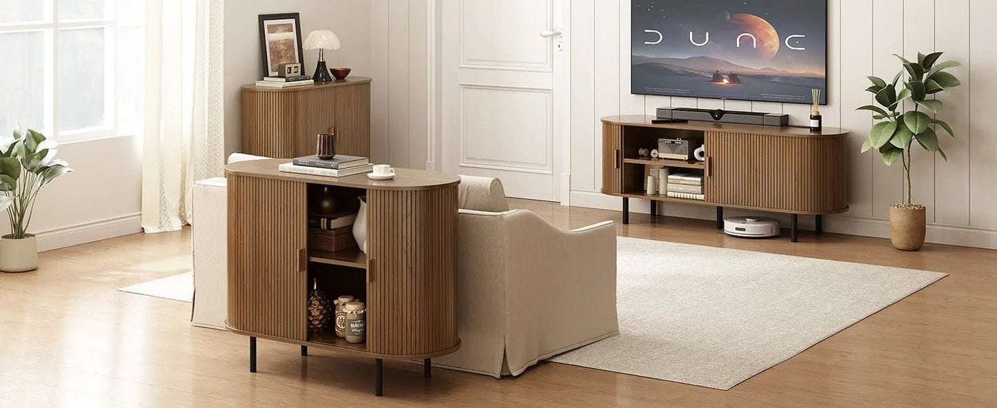 NUBA™ curved sideboard -