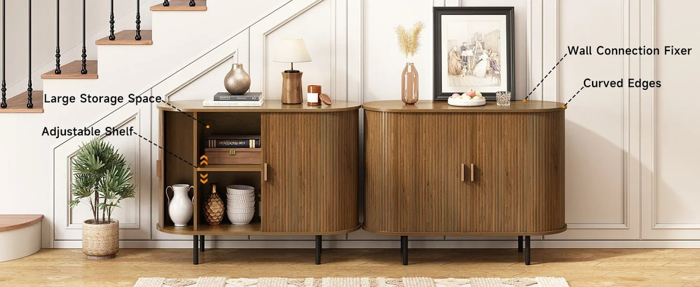 NUBA™ curved sideboard -