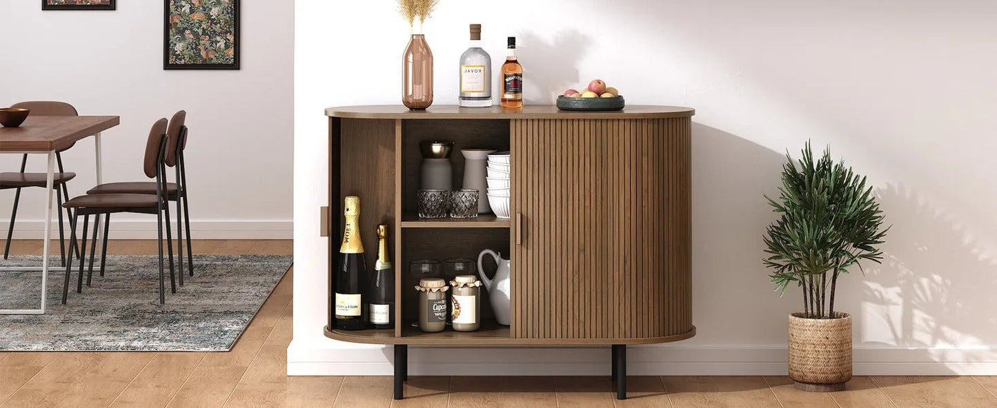 NUBA™ curved sideboard -