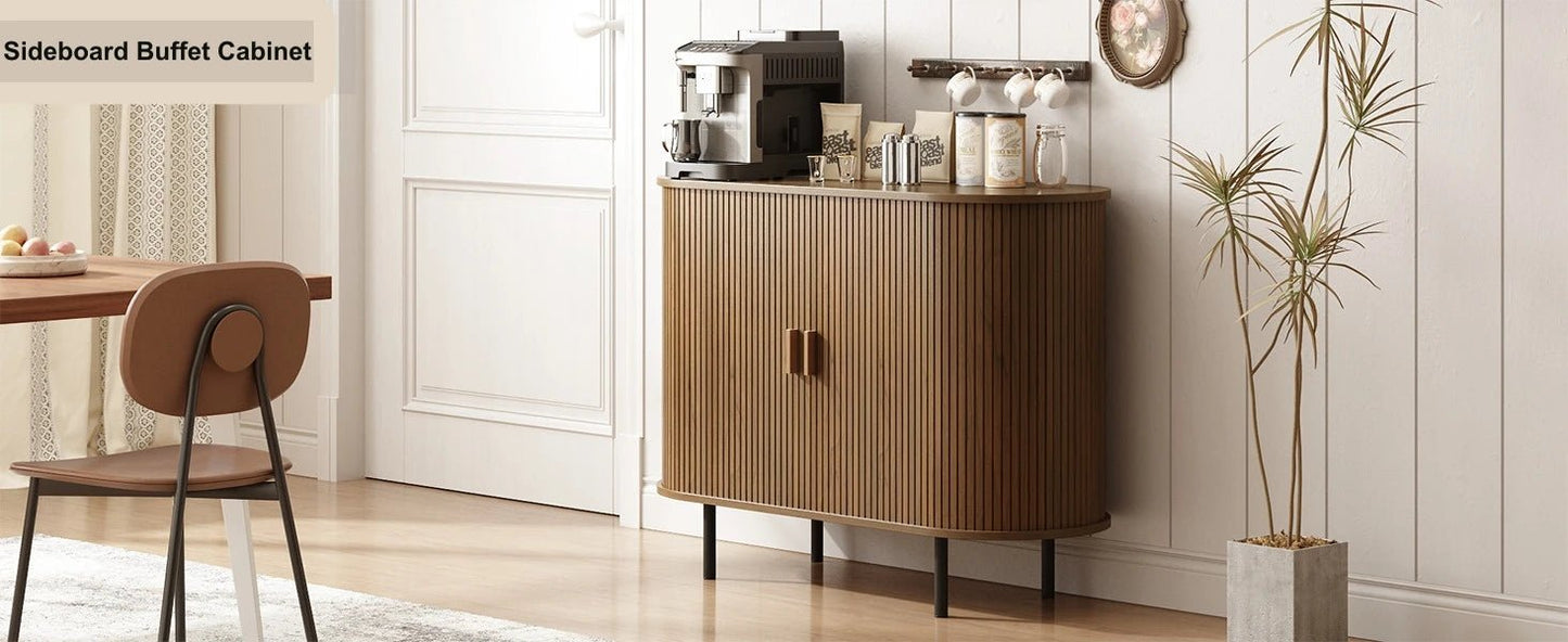 NUBA™ curved sideboard -