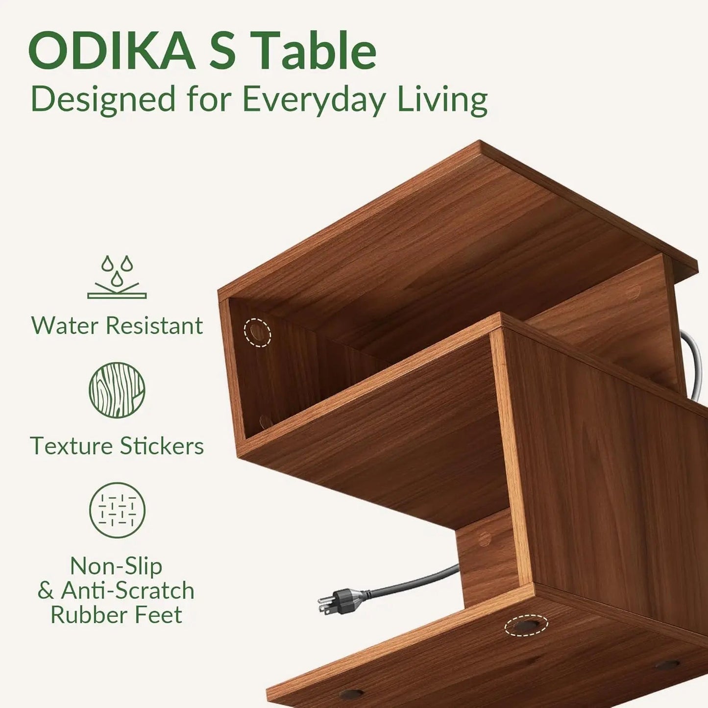ODIKAs™ nightstand set - (2 pieces) -