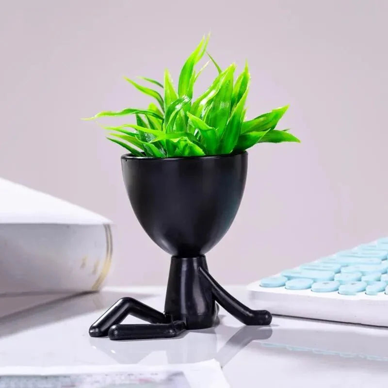 OMINO™ Indoor Plant Stand – Decorative Plastic Holder for Pots -