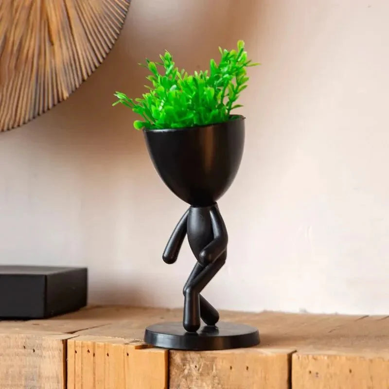 OMINO™ Indoor Plant Stand – Decorative Plastic Holder for Pots -