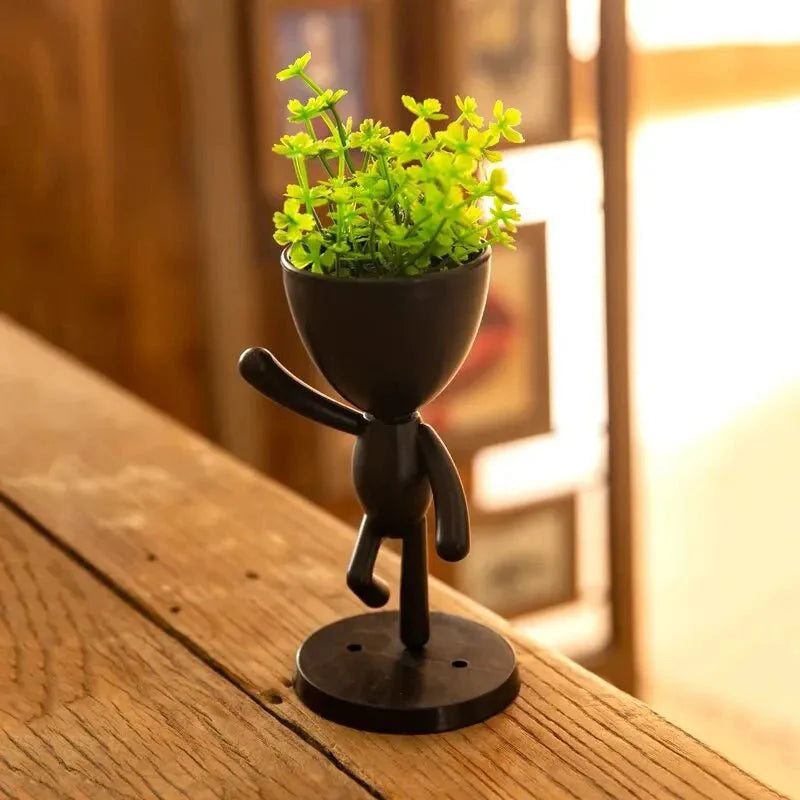 OMINO™ Indoor Plant Stand – Decorative Plastic Holder for Pots -