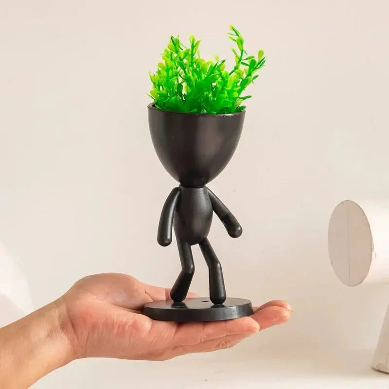 OMINO™ Indoor Plant Stand – Decorative Plastic Holder for Pots -