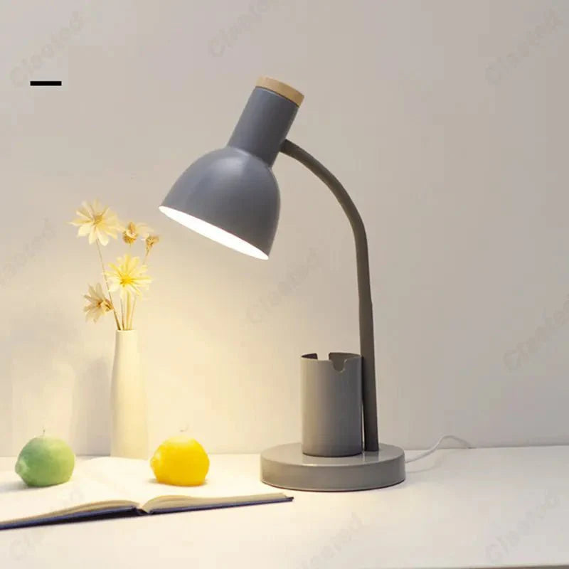 PASTEL™ Desk Lamp – Adjustable Light with Pen Holder for Study -