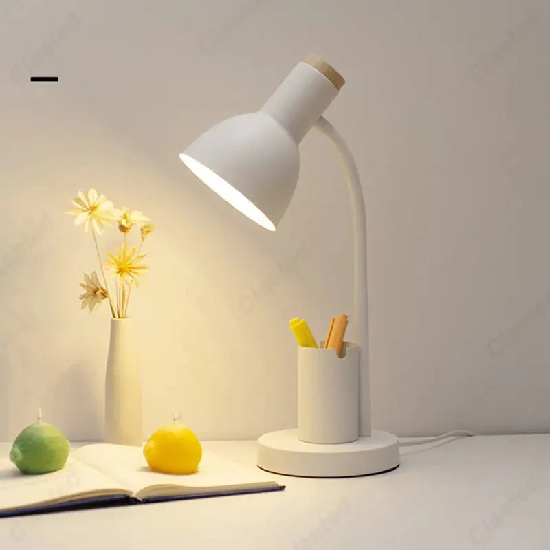 PASTEL™ Desk Lamp – Adjustable Light with Pen Holder for Study -
