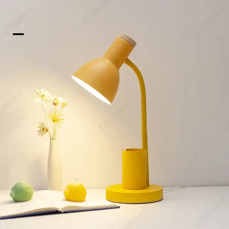 PASTEL™ Desk Lamp – Adjustable Light with Pen Holder for Study -