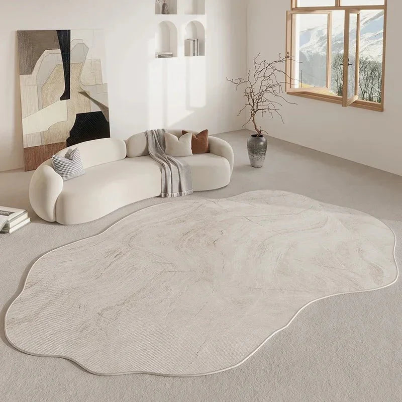 RUGNAT™ Modern Area Rug – Neutral Soft Carpet for Living Room -