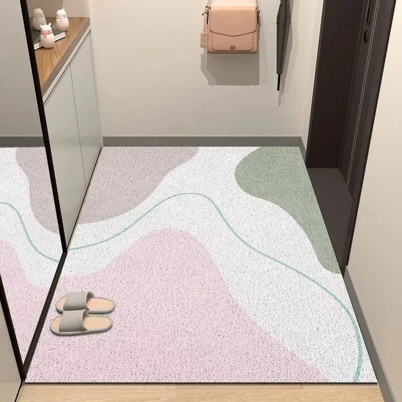 SFUMAT™ Floor Mat – Soft Abstract Rug for Bathroom or Entryway -