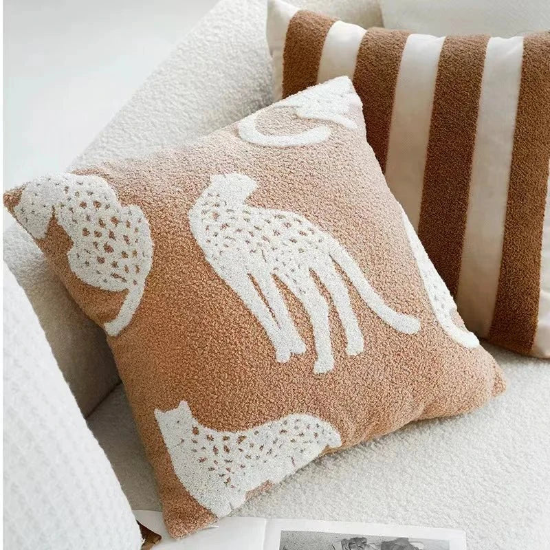 SPIRITS™ Pillow Cover – Embroidered Decorative Cushion for Sofa -