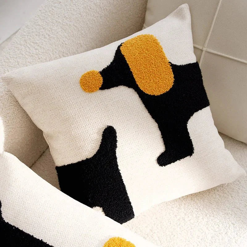 SPIRITS™ Pillow Cover – Embroidered Decorative Cushion for Sofa -