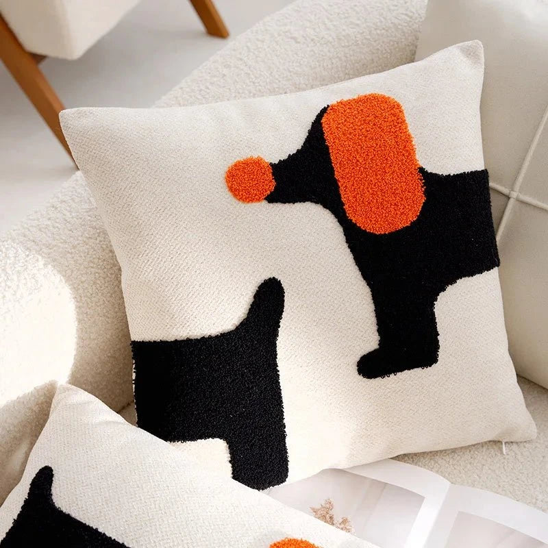 SPIRITS™ Pillow Cover – Embroidered Decorative Cushion for Sofa -