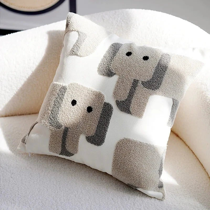 SPIRITS™ Pillow Cover – Embroidered Decorative Cushion for Sofa -
