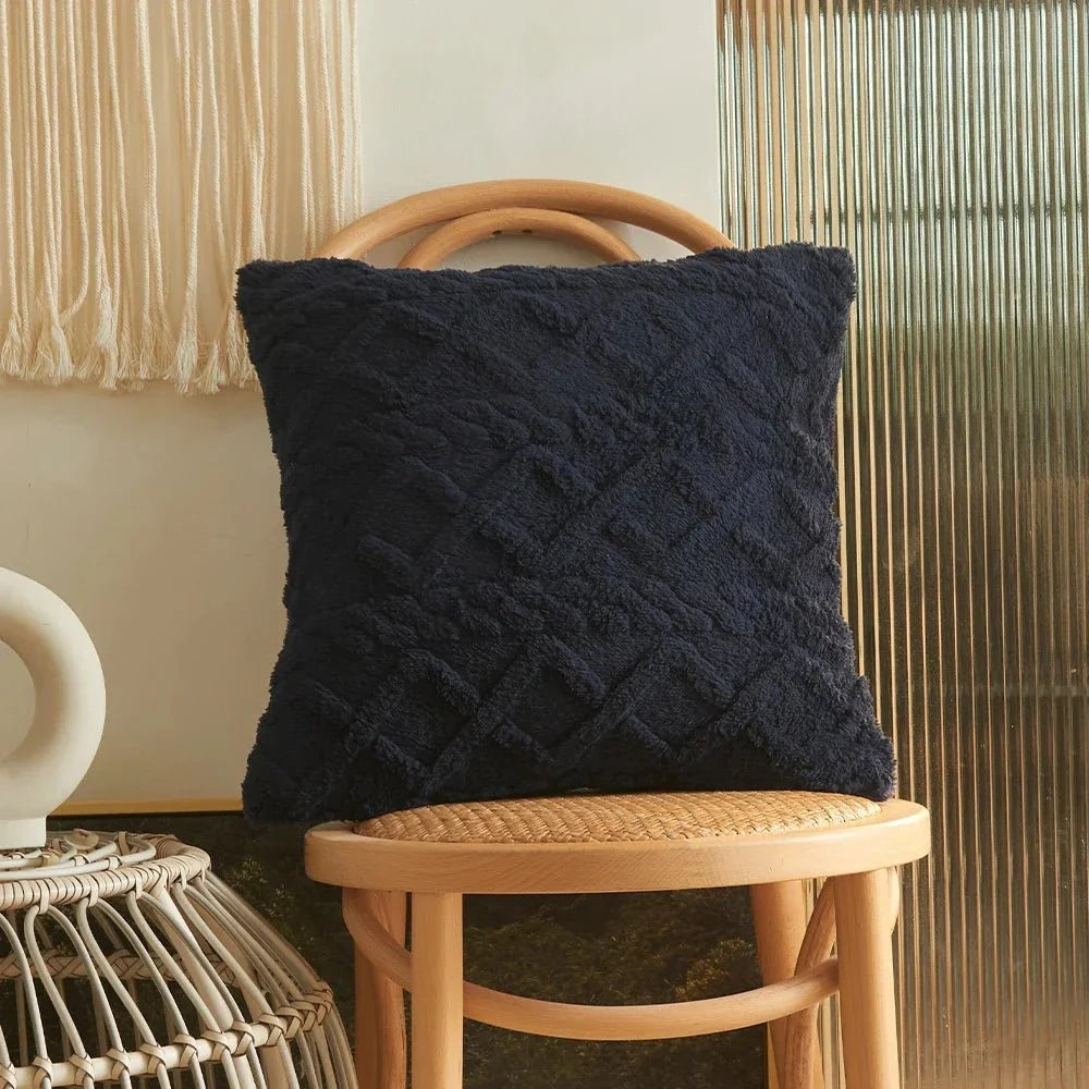 STRITO™ Pillow Cover – Textured Knit Cushion for Cozy Decor -