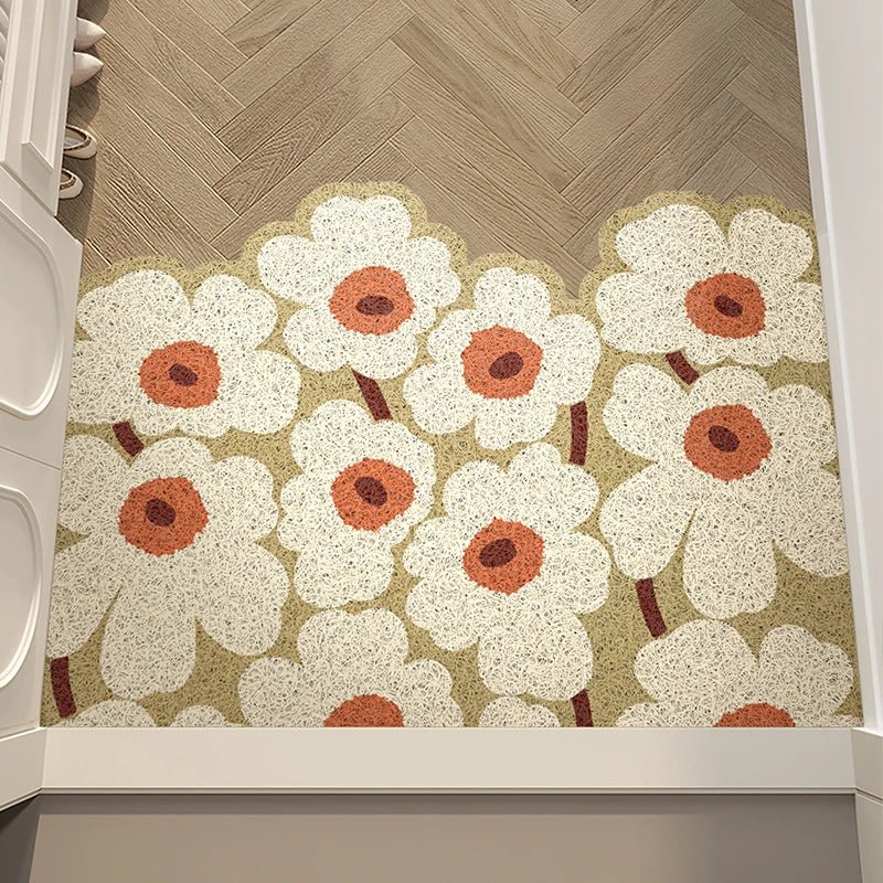TERRA™ Floor Mat – Wave Pattern Rug for Entryway or Living Room -