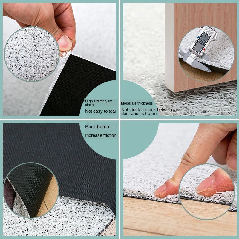 TERRA™ Floor Mat – Wave Pattern Rug for Entryway or Living Room -