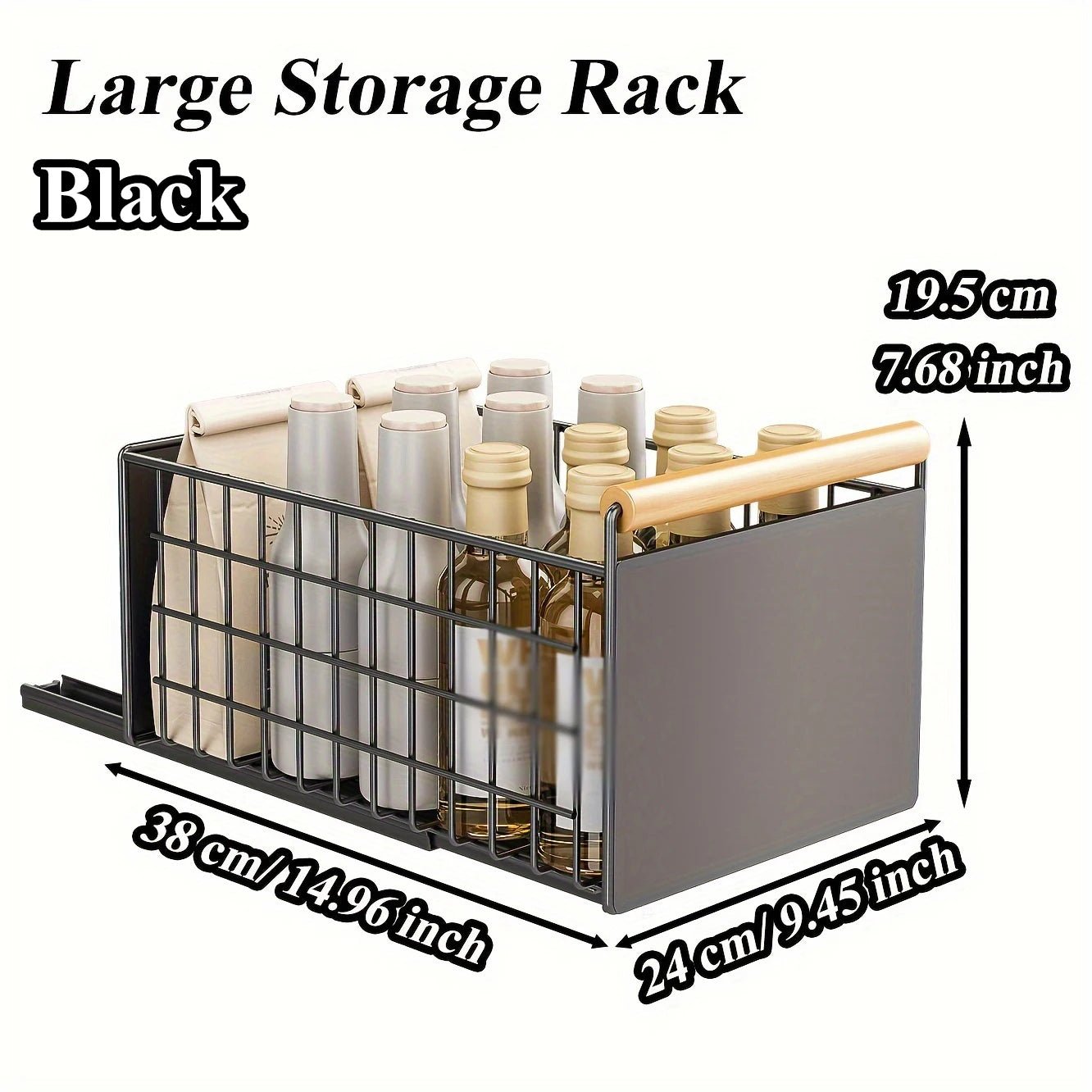 TIERSE™ Pull|Out Sliding Rack – Under - Sink Organizer | AURÈA HOME -