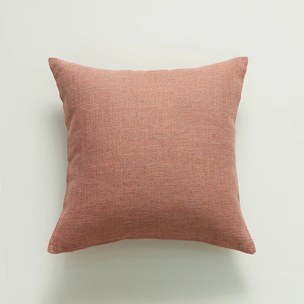 ZANZI™ Linen Tassel Pillow Cover – Boho Decorative Cushion -