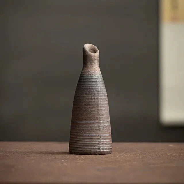 ARGITYPE™ Antique Vase – Handmade Ceramic with Textured Finish - 