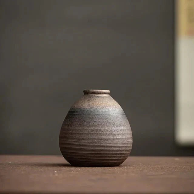 ARGITYPE™ Antique Vase – Handmade Ceramic with Textured Finish - 