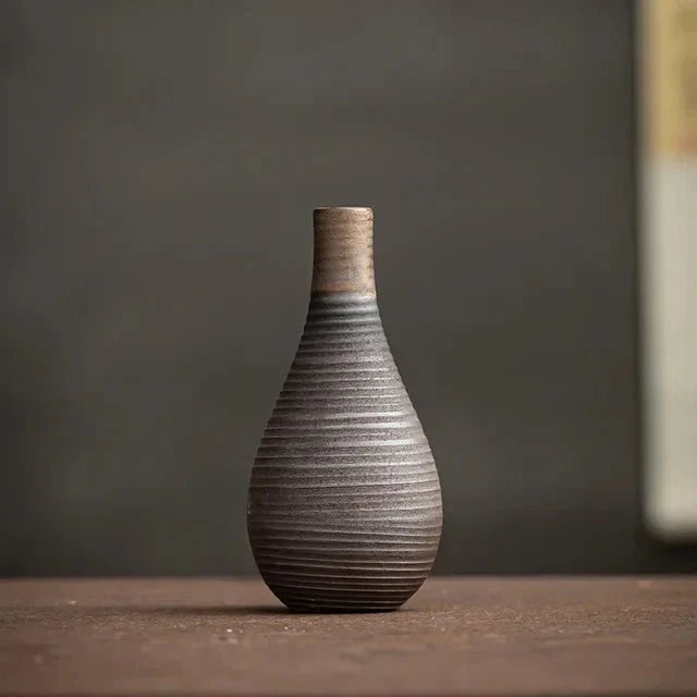ARGITYPE™ Antique Vase – Handmade Ceramic with Textured Finish - 