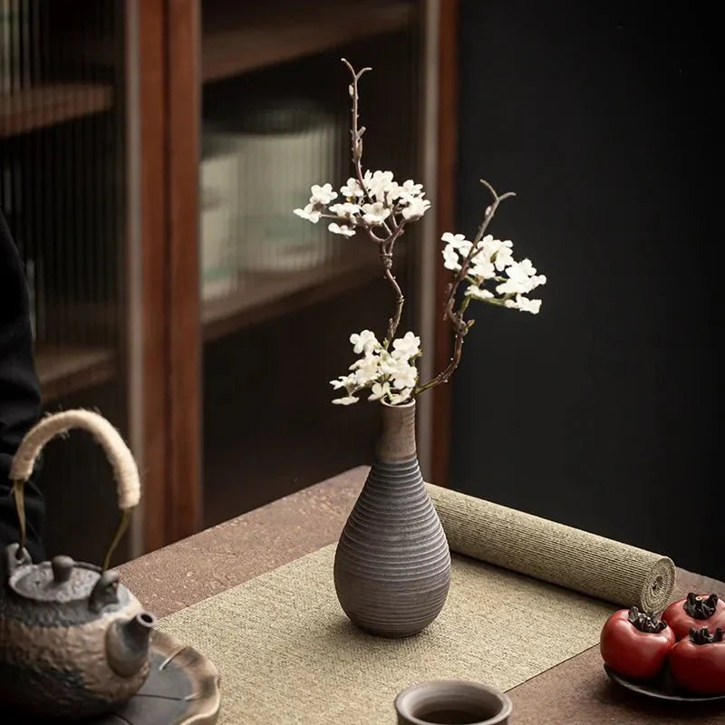ARGITYPE™ Antique Vase – Handmade Ceramic with Textured Finish - 