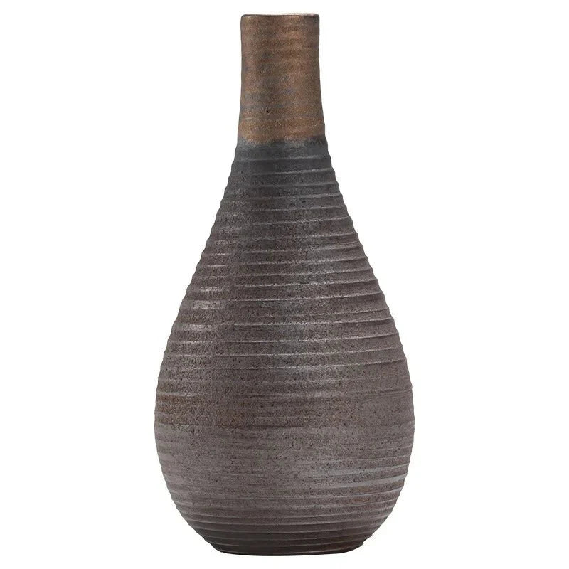 ARGITYPE™ Antique Vase – Handmade Ceramic with Textured Finish - 