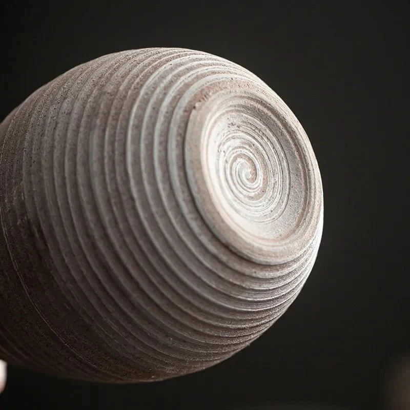 ARGITYPE™ Antique Vase – Handmade Ceramic with Textured Finish - 