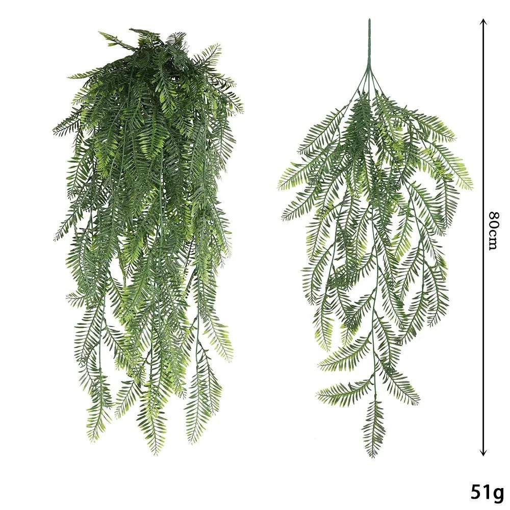 ARTIPLANTUS™ Faux Hanging Vines – Green Artificial Plant Set - 