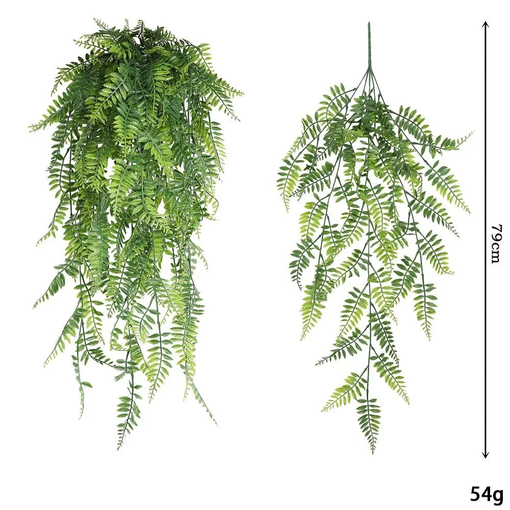 ARTIPLANTUS™ Faux Hanging Vines – Green Artificial Plant Set - 