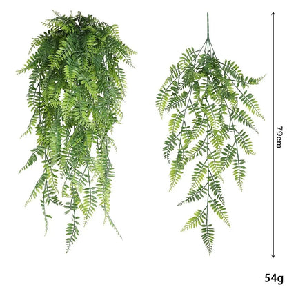 ARTIPLANTUS™ Faux Hanging Vines – Green Artificial Plant Set - 