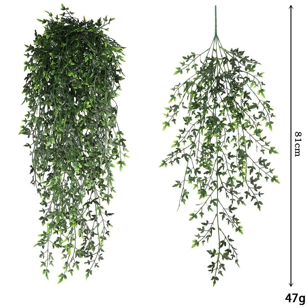 ARTIPLANTUS™ Faux Hanging Vines – Green Artificial Plant Set - 