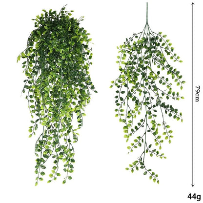 ARTIPLANTUS™ Faux Hanging Vines – Green Artificial Plant Set - 
