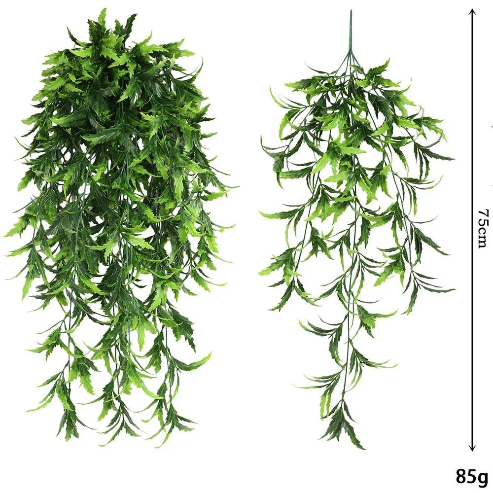 ARTIPLANTUS™ Faux Hanging Vines – Green Artificial Plant Set - 