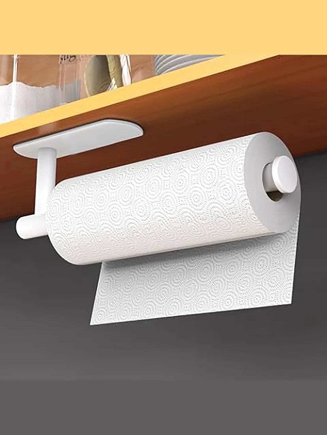 AUSON™ Adhesive Paper Towel Holder – No - Drill Kitchen Mount - 