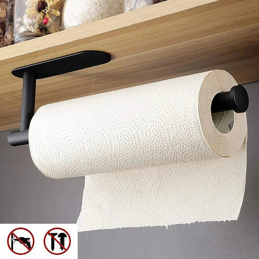 AUSON™ Adhesive Paper Towel Holder – No - Drill Kitchen Mount - 