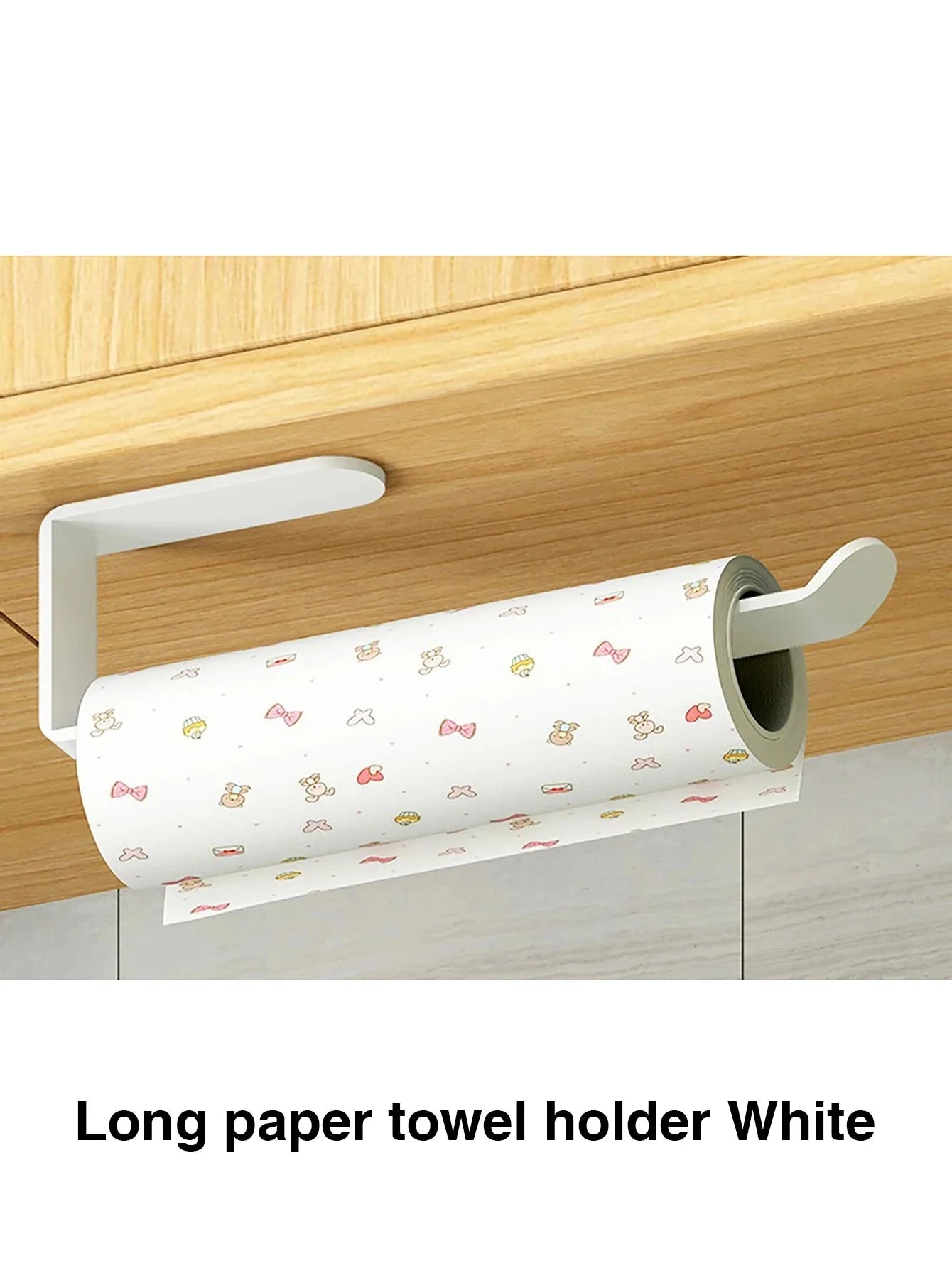 AUSON™ Adhesive Paper Towel Holder – No - Drill Kitchen Mount - 